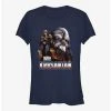 Hot Sale ⌛ Star Wars The Book Of Boba Fett Double Krrsantan Girls T-Shirt 🌟