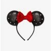 New ❤️ Disney Spiked Minnie Mouse Ears Headband ✔️