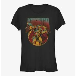 Coupon 😍 Star Wars The Book Of Boba Fett Krrsantan 🥰 Girls T-Shirt ✨