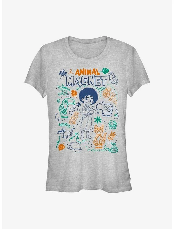 Budget 🧨 Disney Encanto Animal Magnet Girl's T-Shirt ❤️ 1 Budget 🧨 Disney Encanto Animal Magnet Girl's T-Shirt ❤️