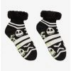 Hot Sale 🎉 The Nightmare Before Christmas Jack & Bat Cozy Slipper 👍 Socks ❤️