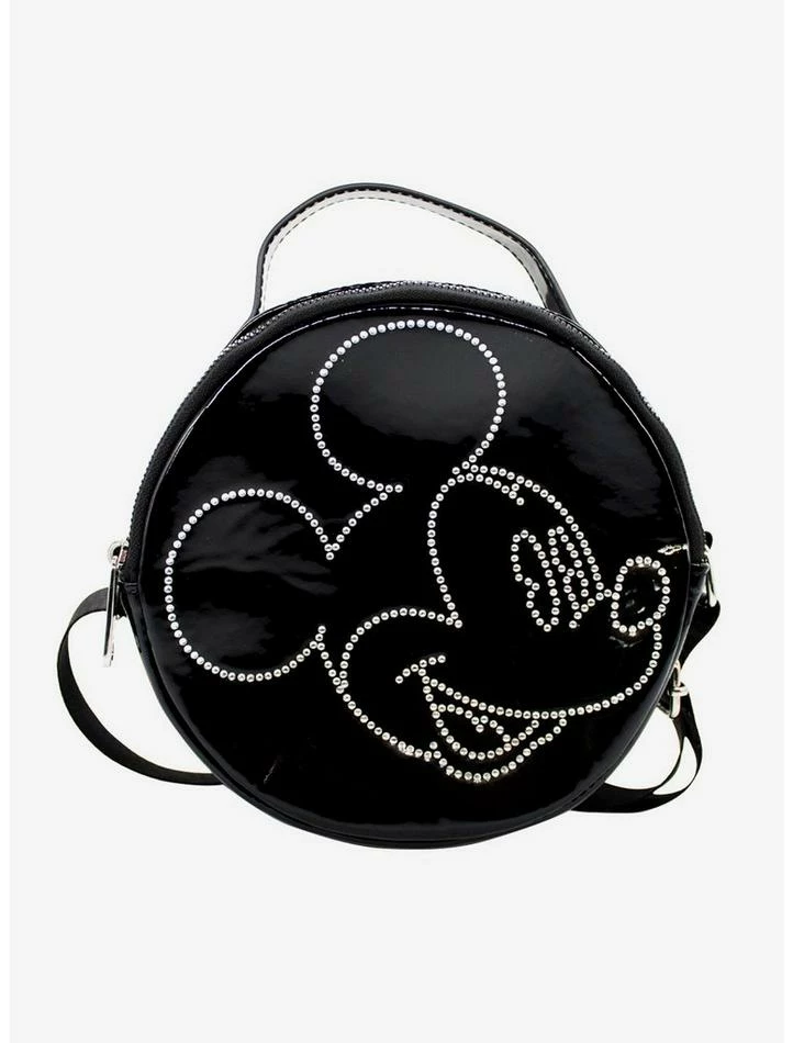 Flash Sale ❤️ Disney Mickey Mouse Rhinestone Outline Crossbody Bag ✔️ 1 Flash Sale ❤️ Disney Mickey Mouse Rhinestone Outline Crossbody Bag ✔️