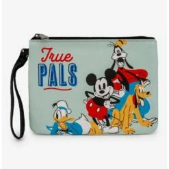 Deals ⭐ Disney Mickey Mouse The Fab Four True Pals Wristlet 🎉