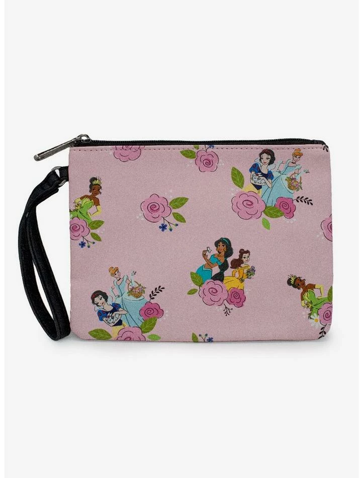 Brand new ✨ Disney Princesses Floral And Rosette Wristlet ❤️ 1 Brand new ✨ Disney Princesses Floral And Rosette Wristlet ❤️
