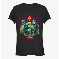 Cheapest 👏 Star Wars The Book Of Boba Fett The Mandalorian Guild 🎁 Girls T-Shirt ✔️