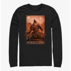 Coupon 🛒 Star Wars The Book Of Boba Fett Rancor Long-Sleeve T-Shirt ✨