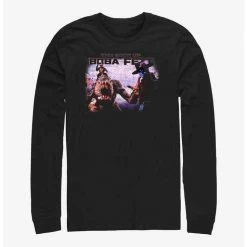 Hot Sale 👍 Star Wars The Book Of Boba Fett In Charge Long-Sleeve T-Shirt 😀