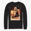Promo ✨ Star Wars The Book Of Boba Fett Din Djarin The Mandalorian Long-Sleeve T-Shirt 🥰