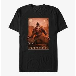 Promo ⭐ Star Wars The Book Of Boba Fett Rancor T-Shirt 🎉