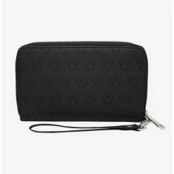 Top 10 ✨ Disney Mickey Mouse Ears Icon Embossed Zip Wallet 😉