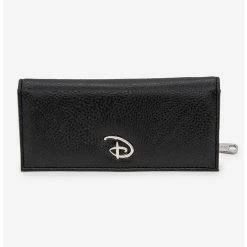 Best deal 🎁 Disney Signature D Logo Snap Pouch Foldover Wallet ❤️