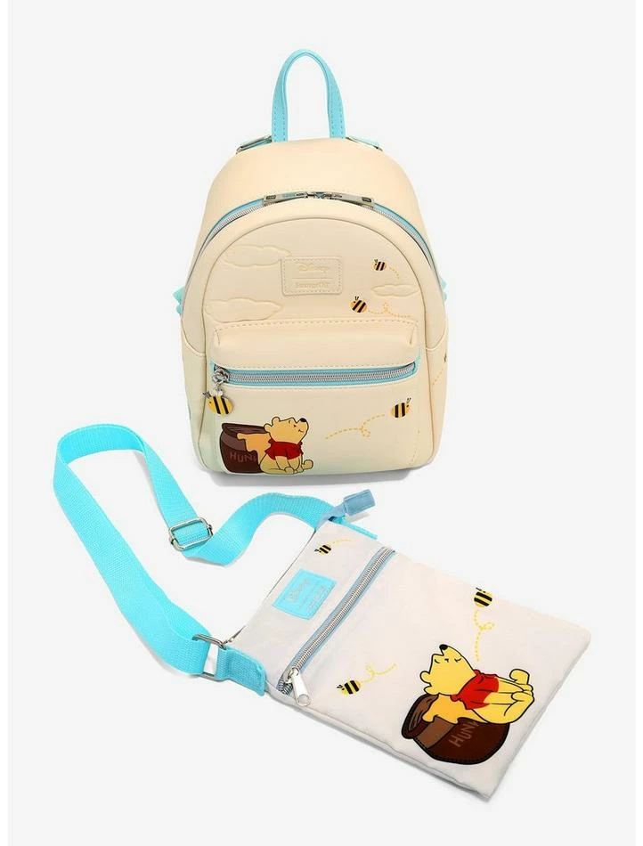 Best Sale ⌛ Loungefly Disney Winnie The Pooh Character Clouds Mini 🛒 Backpack 😀 5 Best Sale ⌛ Loungefly Disney Winnie The Pooh Character Clouds Mini 🛒 Backpack 😀 - Image 5