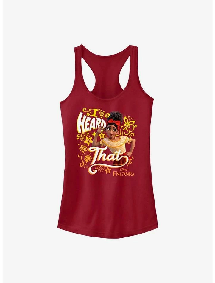 Cheap ✨ Disney's Encanto Dolores Heard Girl's Tank ✨ 1 Cheap ✨ Disney's Encanto Dolores Heard Girl's Tank ✨