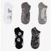 Top 10 ❤️ The Nightmare Before 🔥 Christmas Jack & Sally No-Show Socks 5 Pair 🛒