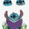 Deals 🔔 Loungefly Disney Lilo & Stitch Interchangeable Face Enamel Pin ✨