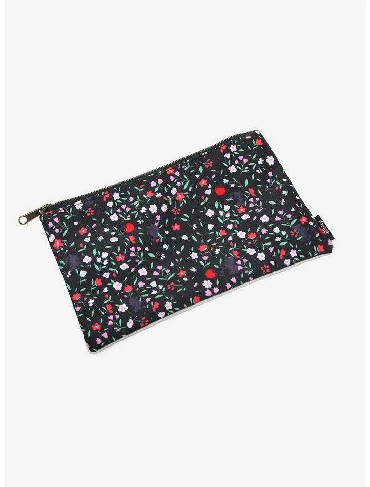 Top 10 ❤️ Loungefly Disney Snow White And The Seven Dwarfs Poison Apple Floral Makeup Bag ✨ 2 Top 10 ❤️ Loungefly Disney Snow White And The Seven Dwarfs Poison Apple Floral Makeup Bag ✨ - Image 2