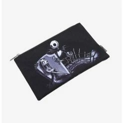 Hot Sale 😉 Loungefly The Nightmare Before Christmas Jack & Sally Grave Date Makeup Bag 🔥