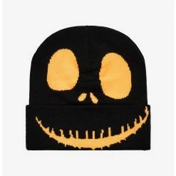 Brand new 💯 The Nightmare Before Christmas Orange Jack Skellington Beanie 😀