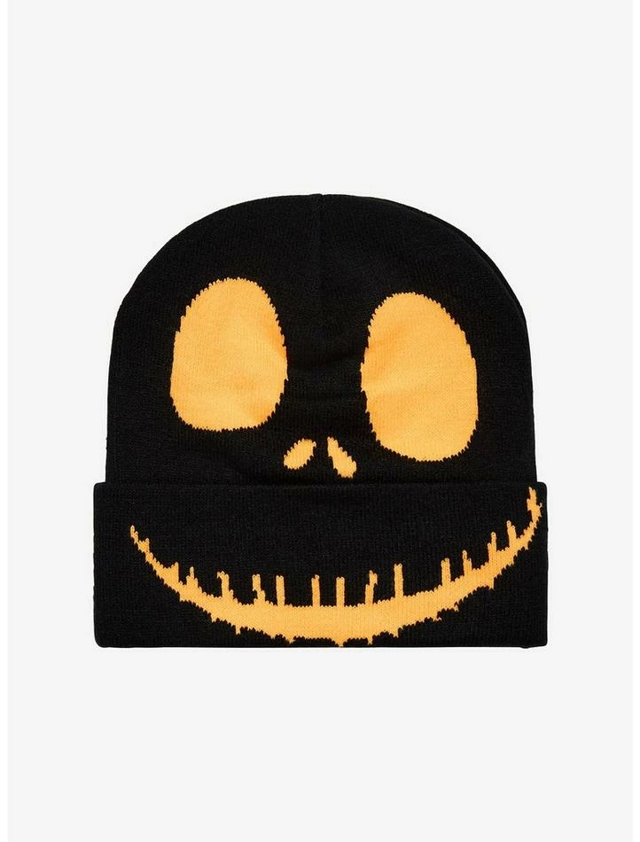 Brand new π― The Nightmare Before Christmas Orange Jack Skellington Beanie π 1 Brand new π― The Nightmare Before Christmas Orange Jack Skellington Beanie π