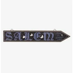 Brand new ✔️ Disney Hocus Pocus Salem Arrow Wooden Sign 🌟