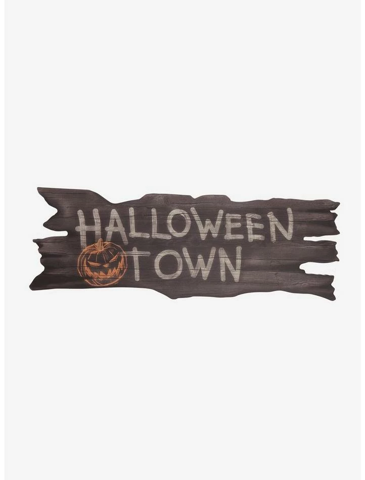 New ๐ The Nightmare Before Christmas Halloween Town Faux Wood Sign ๐ฅ 1 New ๐ The Nightmare Before Christmas Halloween Town Faux Wood Sign ๐ฅ