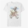 Best deal ✔️ Extra Soft Disney Kingdom Hearts Group In The Clouds T-Shirt ✔️
