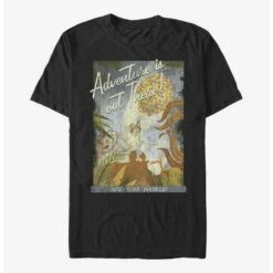 Discount 🧨 Extra Soft Disney Pixar Up Travel Poster T-Shirt ⭐