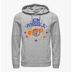 Best Pirce ⭐ Disney Kim Possible Kp Collegiate Hoodie 🥰