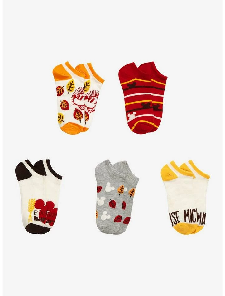 Buy 𧨠Disney Mickey Mouse Harvest No-Show Socks 5 Pair π₯ 1 Buy 𧨠Disney Mickey Mouse Harvest No-Show Socks 5 Pair π₯