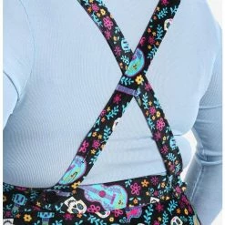 Best Sale 🔔 Disney Pixar Coco Sugar Skull & Guitar Velvet Suspender Skirt Plus Size 🎉 -Dressup Outfits Shop 18320846 av4