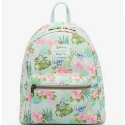 Wholesale ⌛ Loungefly Disney Lilo & Stitch Tropical Friends Mini ✔️ Backpack 🎁