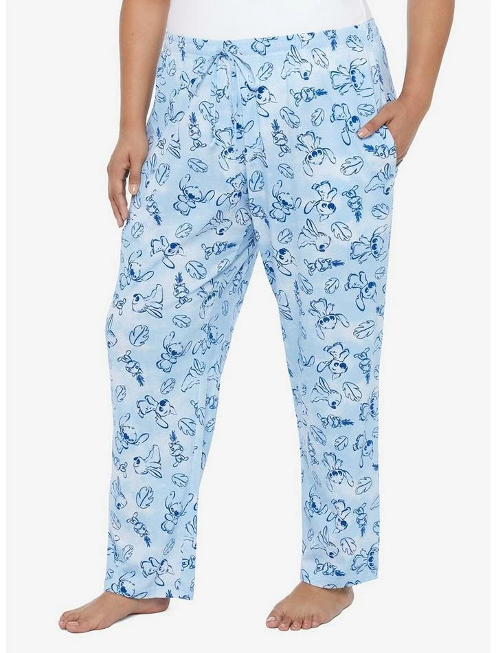 Flash Sale ⌛ Disney Lilo & Stitch Sketch Pajama Pants Plus Size ❤️ 1 Flash Sale ⌛ Disney Lilo & Stitch Sketch Pajama Pants Plus Size ❤️