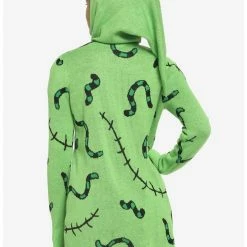 Deals 😀 The Nightmare Before Christmas Oogie Boogie Drape Girls Cardigan ❤️ -Dressup Outfits Shop 18372649 av2