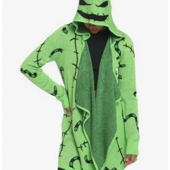 Deals 😀 The Nightmare Before Christmas Oogie Boogie Drape Girls Cardigan ❤️ -Dressup Outfits Shop 18372649 av3