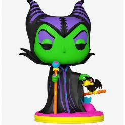 Flash Sale 🥰 Disney Villains Pop! Maleficent (Blacklight) Vinyl Figure Hot Topic Exclusive 🧨