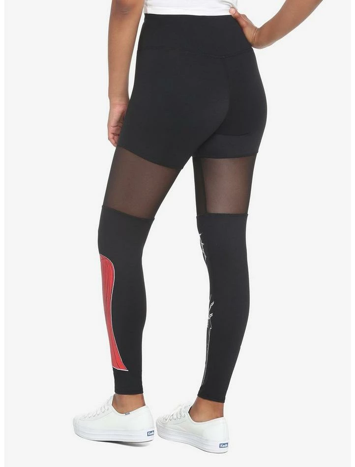 Wholesale β¨ The Nightmare Before Christmas Jack & Sally Mesh Leggings π― 2 Wholesale β¨ The Nightmare Before Christmas Jack & Sally Mesh Leggings π― - Image 2