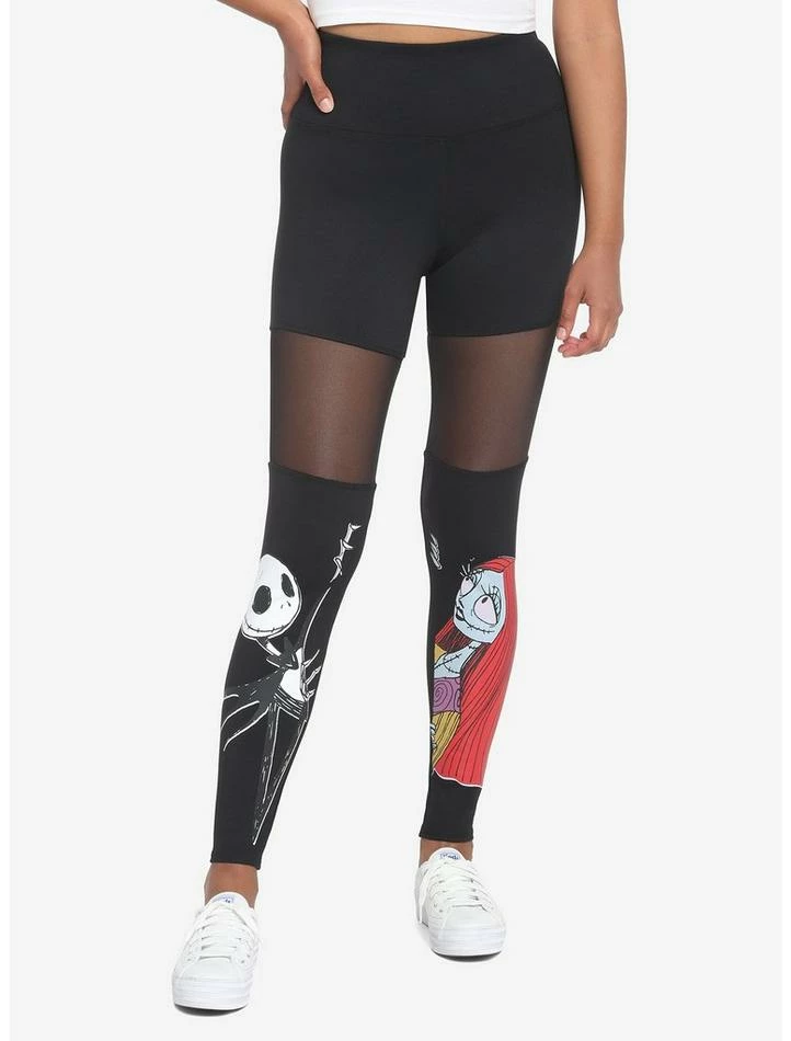 Wholesale β¨ The Nightmare Before Christmas Jack & Sally Mesh Leggings π― 1 Wholesale β¨ The Nightmare Before Christmas Jack & Sally Mesh Leggings π―