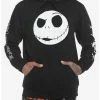 Coupon 👍 The Nightmare Before Christmas Jack Jumbo Head Hoodie 🎁