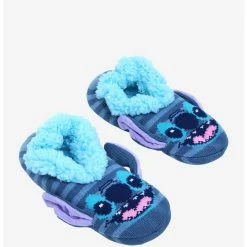 Best reviews of ✨ Disney Lilo & Stitch Stripe Stitch Cozy Slipper ⭐ Socks 🔥