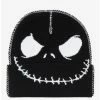 Cheapest ⌛ The Nightmare Before 🔥 Christmas Jack Contrast Stitch Beanie ❤️