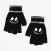 Best reviews of ✨ The Nightmare Before ⌛ Christmas Jack Contrast Stitch Fingerless Gloves 🧨