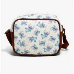 Discount ✨ Loungefly Disney Lilo & Stitch Cream & Brown Camera Bag 👏 -Dressup Outfits Shop 18422955 av1