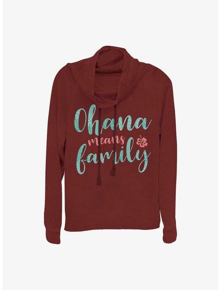 New β€οΈ Disney Lilo & Stitch Ohana Script β¨ Girls Cowl Neck Long Sleeve Top π₯ 1 New β€οΈ Disney Lilo & Stitch Ohana Script β¨ Girls Cowl Neck Long Sleeve Top π₯