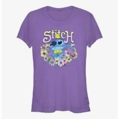 Top 10 👏 Disney Lilo & Stich Springy Stitch Girls T-Shirt ⭐