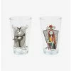Brand new ❤️ The Nightmare Before ❄ Christmas Jack & Sally Pint Glass Set 🧨