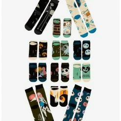 Budget 🌟 The Nightmare Before Christmas 12 Days Of Socks Gift Set 🧨 -Dressup Outfits Shop 18487898 av3