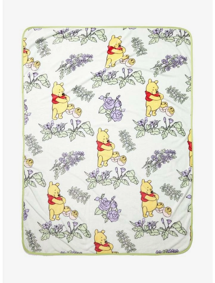 Outlet π Disney Winnie The Pooh Flower Throw Blanket π₯° 1 Outlet π Disney Winnie The Pooh Flower Throw Blanket π₯°