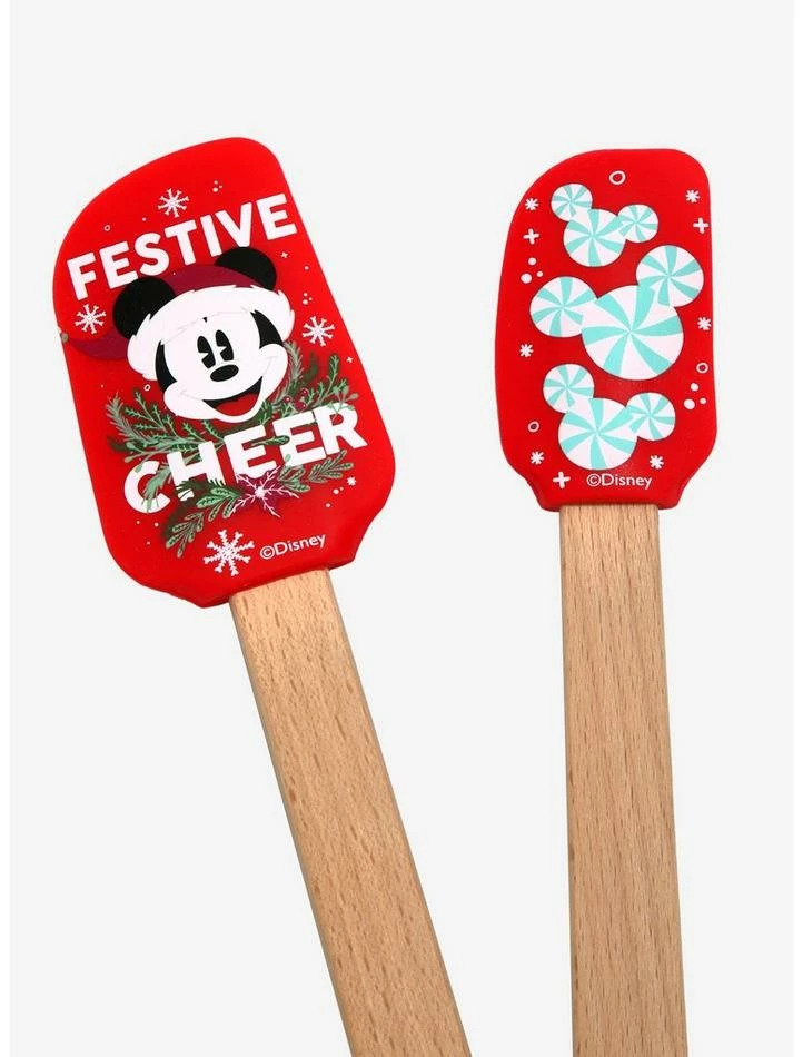 Best Sale ⭐ Disney Mickey Mouse Festive Cheer Spatula Set ⌛ 2 Best Sale ⭐ Disney Mickey Mouse Festive Cheer Spatula Set ⌛ - Image 2
