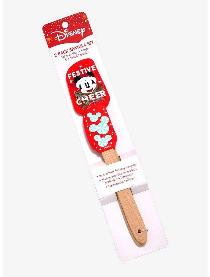 Best Sale ⭐ Disney Mickey Mouse Festive Cheer Spatula Set ⌛ 3 Best Sale ⭐ Disney Mickey Mouse Festive Cheer Spatula Set ⌛ - Image 3