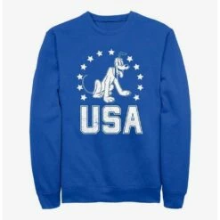 Best deal 🔥 Disney Pluto Usa Sweatshirt 🧨